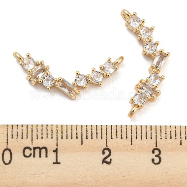 Brass Pave Clear Cubic Zirconia Pendants(X-KK-Q789-43G)-3