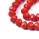 perles de verre opaques de couleur unie(EGLA-A034-P8mm-D22)-2