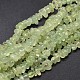 Natural Prehnite Chip Beads Strands(G-E271-99)-1