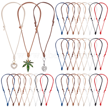 Korea Waxed Polyester Cord Necklace Making(NJEW-WR00001)-1