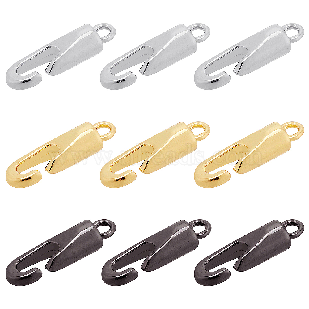 WADORN Alloy Clasps for Purse Making Supplies 