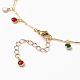 Brass Enamel Pendant Necklaces(NJEW-JN03225)-3