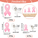 nbeads 20 наборы 3 размеров лента с эмалевой булавкой для информирования о раке молочной железы(JEWB-NB0001-19)-2