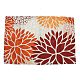 Autumn Floral Linen Placemat(AJEW-Z051-02C)-1