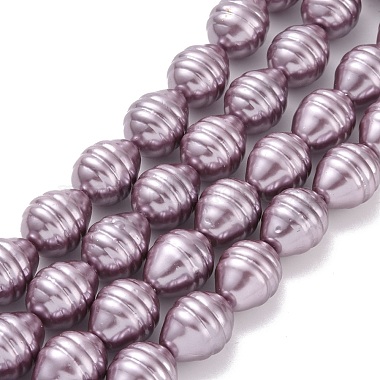 Purple Potato Shell Pearl Beads