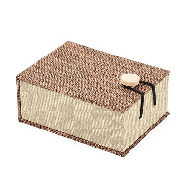 長方形木製ペンダントネックレスボックス(OBOX-N013-03)-3