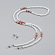 Chaînes de lunettes de perles de rocaille de verre(AJEW-EH00006-03)-1