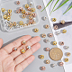 Elite 60Pcs 4 Colors Rack Plating Brass Beads(KK-PH0009-19)-6