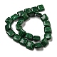 Synthetic Malachite Beads Strands(G-B071-A01-01)-2