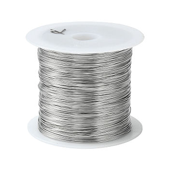 Non-Tarnish 316 Surgical Stainless Steel Wire, for Jewelry Making, Stainless Steel Color, 26 Gauge, 0.4mm, about 124.67 Feet(38m)/roll