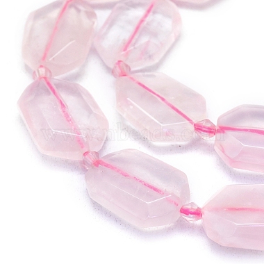 Natural Rose Quartz Beads Strands(G-L552P-03)-2