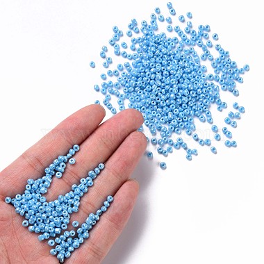 Abalorios de la semilla de cristal(SEED-A012-3mm-123)-4