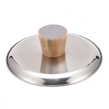 Round Aluminum Alloy Desktop Storage Tray(AJEW-G028-01B)-2