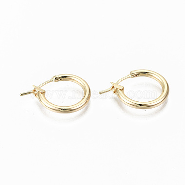 Brass Hoop Earrings(KK-S356-150G-NF)-2