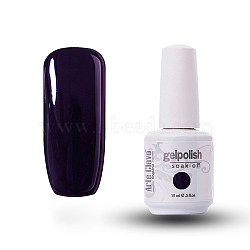 15ml Special Nail Gel, for Nail Art Stamping Print, Varnish Manicure Starter Kit, Indigo, Bottle: 34x80mm(MRMJ-P006-D040)