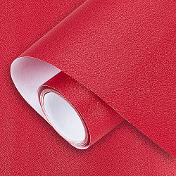 Nylon Fabric, with Paper Back, for Book Binding, Dark Red, 400x0.2mm, about 1.2m/sheet(DIY-WH0308-382A)