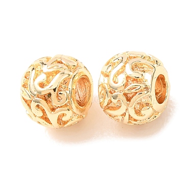 Brass Beads(KK-CBADFF4-01G)-2