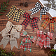 CHGCRAFT 8Pcs 8 Colors Christmas Theme Imitation Linen Bowknot Ornament Accessories(DIY-CA0004-34)-4