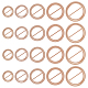 WADORN 20Pcs 5 Style Alloy Buckle Clasps(FIND-WR0006-85)-1