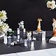 4Pcs 4 Styles Acrylic Jewelry Display Bases(ODIS-OC0001-38)-7
