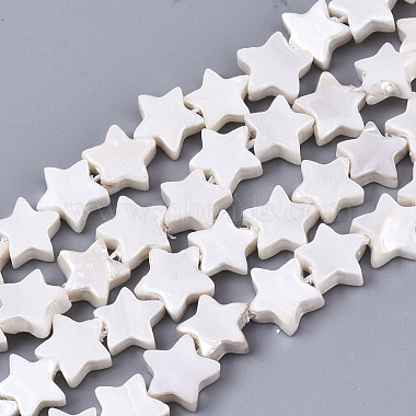 Linen Star Freshwater Shell Beads