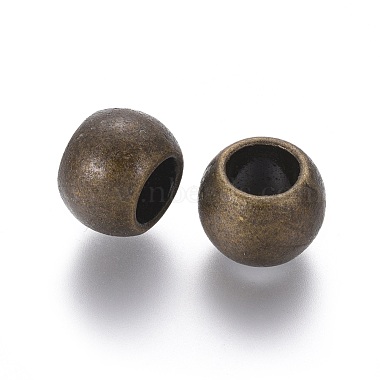 12mm Round Alloy Beads
