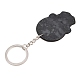 Plastic Pendant Keychain(SKUL-PW0002-060E)-2