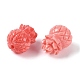 Synthetic Shell Dyed Carved Fruit Beads(SHEL-C007-01A)-2