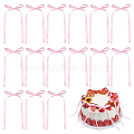 60Pcs Polyester Bowknot, for Garment Accessories, Gift Decoration, Pink, 164x72x3mm(DIY-UN0007-70B)