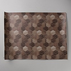 Rectangle Imitation Leather Floor for Dollhouse Accessories, Coconut Brown, 298x412x1mm(DIY-WH0430-755C)