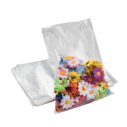 Rectangle Plastic Bags, Clear, 25x18cm, unilateral thickness: 0.08(PE-R001-04)