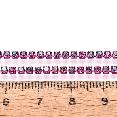 Iron Rhinestone Cup Chains(CH-T006-05B-13)-2