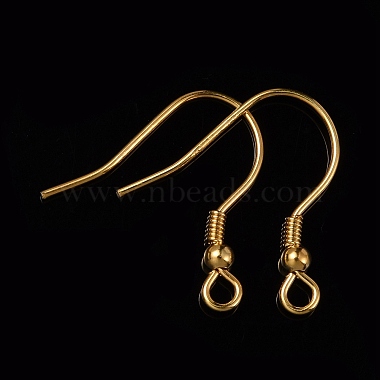 925 Sterling Silver Earring Hooks(STER-E041-12B)-4