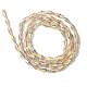 Transparent Electroplate Glass Beads Strands(GLAA-K064-05A-AB04)-2