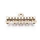 Brass Micro Pave Clear Cubic Zirconia Chandelier Component Links(X-KK-S359-163-RS)-2