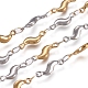 304 Stainless Steel Scalloped Bar Chain(STAS-D233-22GP)-3