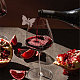 40piezas de dijes de copa de vino de acrílico con espejo personalizado(AJEW-FG0002-98B)-6