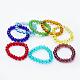 Round Glass Stretch Bracelets(BJEW-F235-04)-1