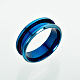 201 Stainless Steel Grooved Finger Ring Settings(MAK-WH0007-16L-B)-3
