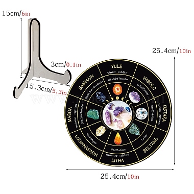 Wooden Wheel Calendar(PW-WG31239-03)-1