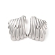 304 Stainless Steel Stud Earrings for Women(EJEW-L272-032P-01)-1