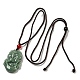 colliers pendentif en jadéite naturelle(G-H306-05-12)-2