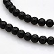 Round Natural Black Onyx Beads Strands(G-N0120-26-4mm)-1