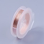 0.3mm PeachPuff Copper Wire(TWIR-WH0001-0.3mm-05)