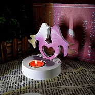 DIY Candle Silicone Molds, for Candle Making, Bird, 10.9x15.3x1cm(AJEW-M227-03E)