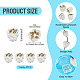 4St&uuml;ck handgefertigte Lampwork-Perlen(LAMP-TA0002-24D)-5