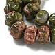 unakite naturelles brins de perles(G-G142-A09-01)-4