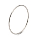 304 Stainless Steel Simple Plain Bangle for Women(BJEW-F461-01C-P)-1
