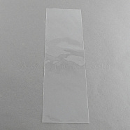 OPP Cellophane Bags, Rectangle, Clear, 25x8cm, Unilateral Thickness: 0.035mm(OPC-S016-09)