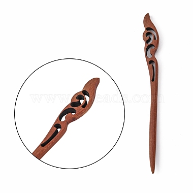 Swartizia Spp Wood Hair Sticks(X-OHAR-Q276-16)-3